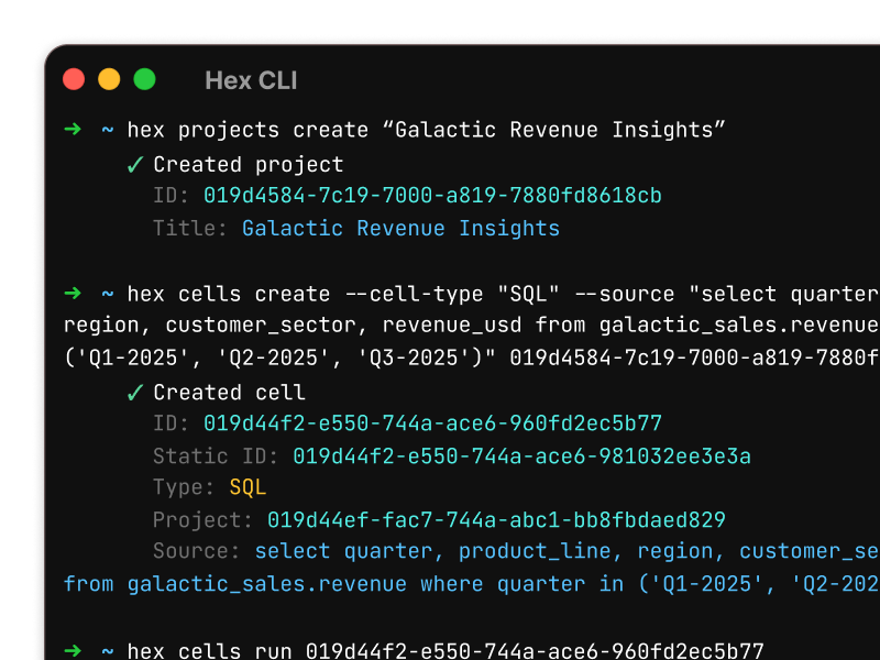 Works in any terminal