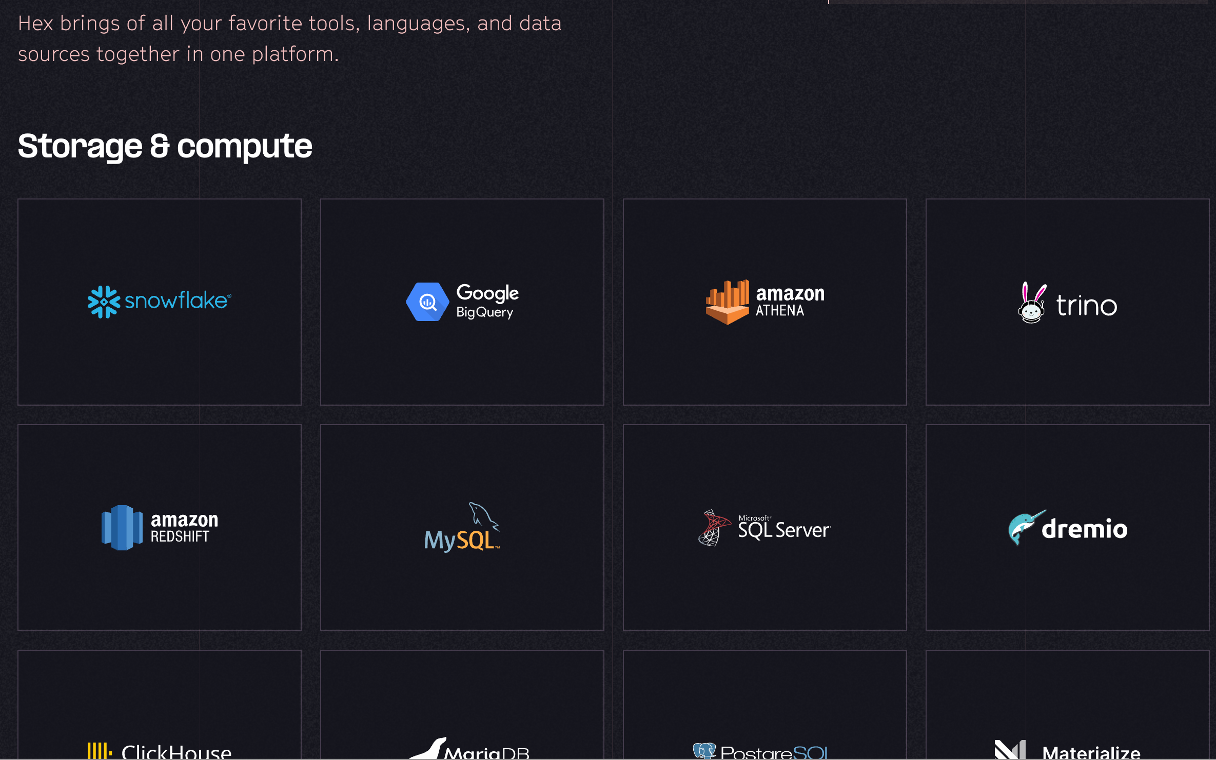 integrations