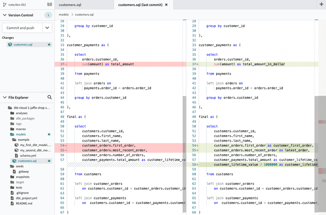 dbt-ide-screenshot