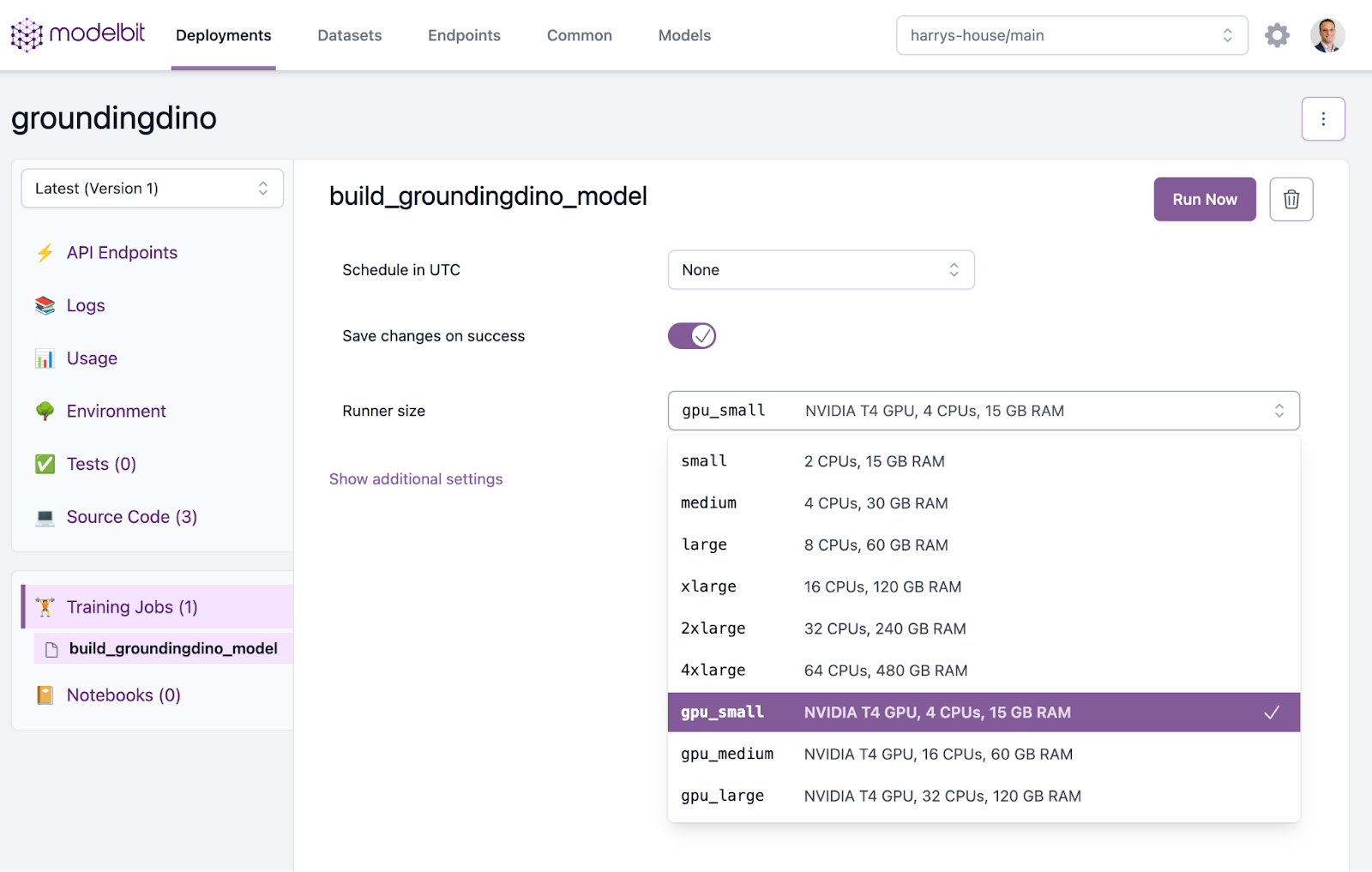 Modelbit UI