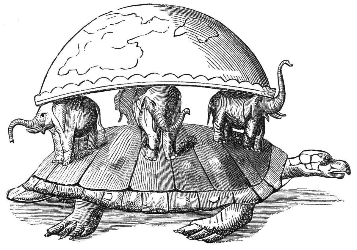 Giants, turtles, same difference. This is actually a technically accurate diagram of the Modern Data Stack