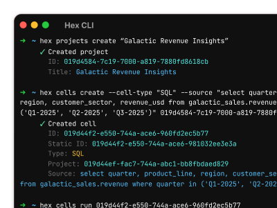 Works in any terminal