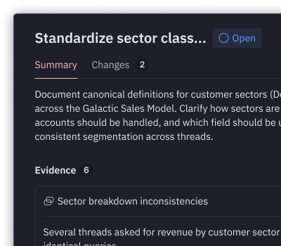 Publish suggested improvements