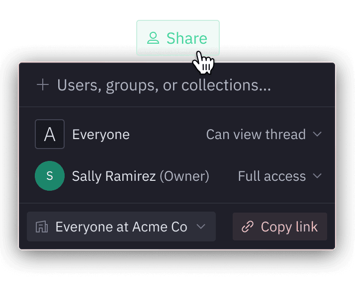 Collaboration-first